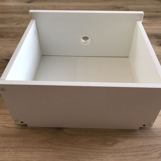 Ikea Small White Elvarli Drawer Box Brand New Furniture