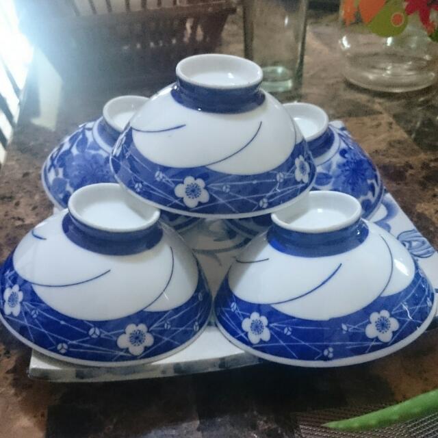 Japan Ceramic/porcelaine rice Bowl Set, Furniture & Home Living