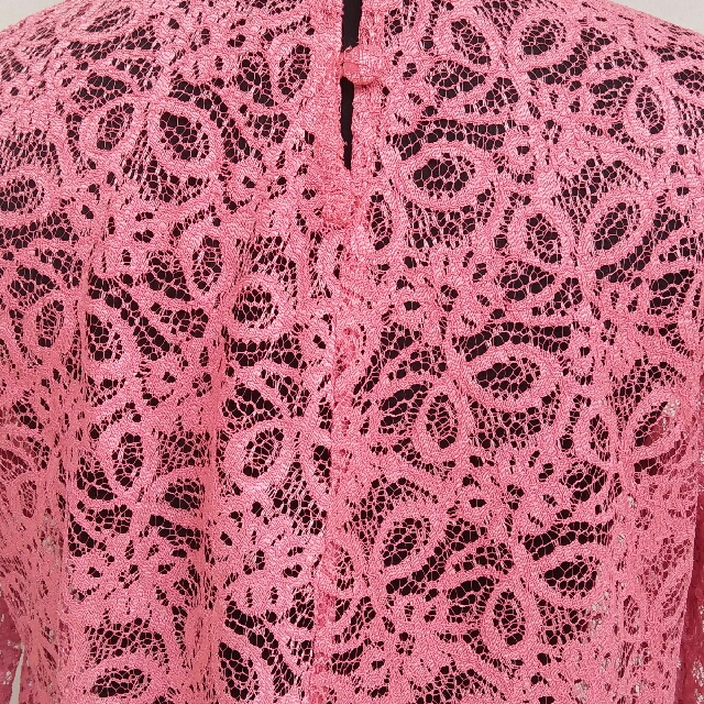 Kebaya Modern Warna Pink Flamingo Ld 100cm Panjang Tangan 50cm Bahan Lace Premium Bukan Yg Murahan Fesyen Wanita Pakaian Wanita Di Carousell
