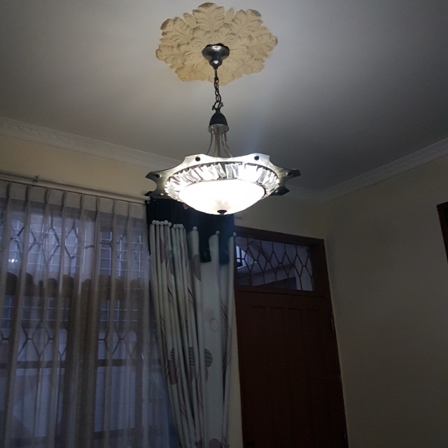 Jual Lampu Gantung Kristal Minimalis Dekorasi Ruang Tamu 81001 430 Jakarta Pusat Galleria Gorden Lighting Tokopedia