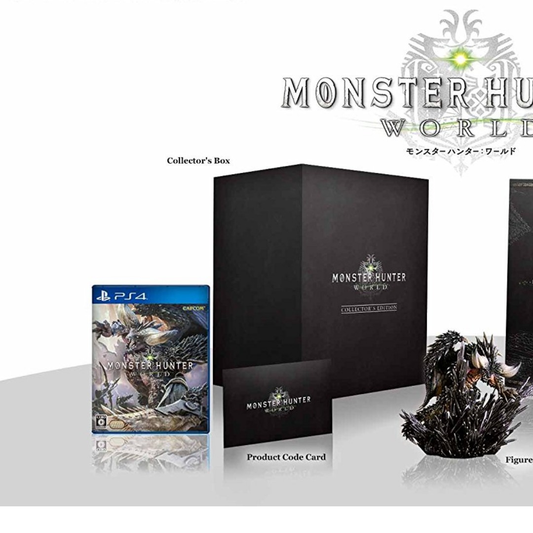 Monster Hunter World Collector S Edition Toys Games Video Gaming Video Games On Carousell