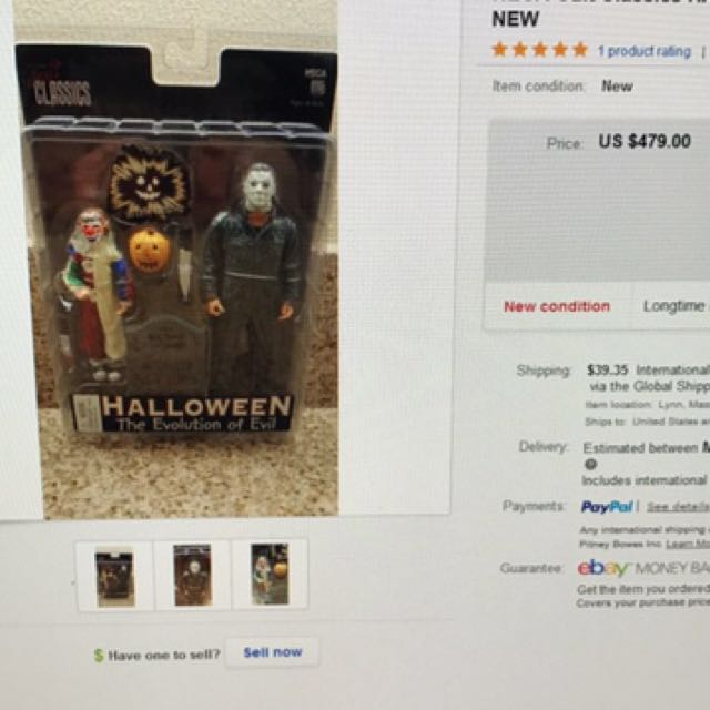 Michael myers evolution store of evil neca