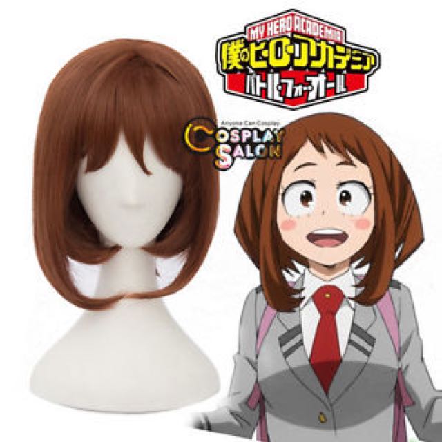 Ochako Uraraka Wig Entertainment J Pop On Carousell