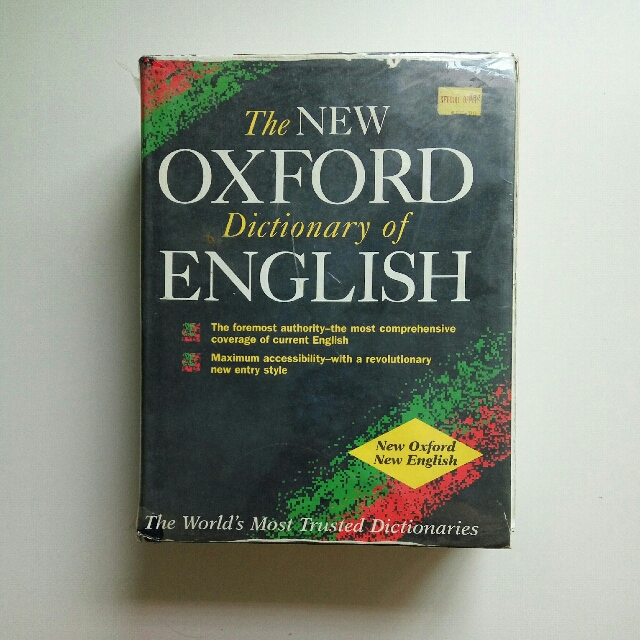 Oxford Dictionary Of English Books Stationery Textbooks