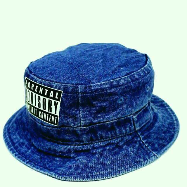 parental advisory bucket hat