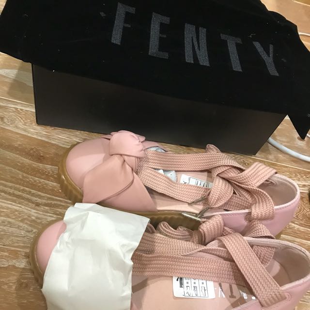 fenty bow creeper sandals