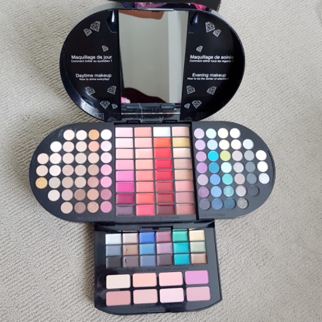 Sephora Brilliant Makeup Palette Eyeshadow Blush Lipstick Health