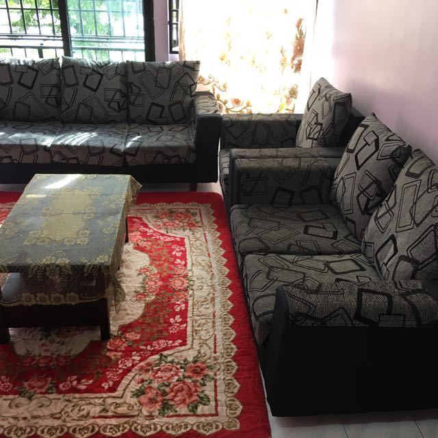 Set sofa terpakai Furniture Home Living Furniture Sofas on