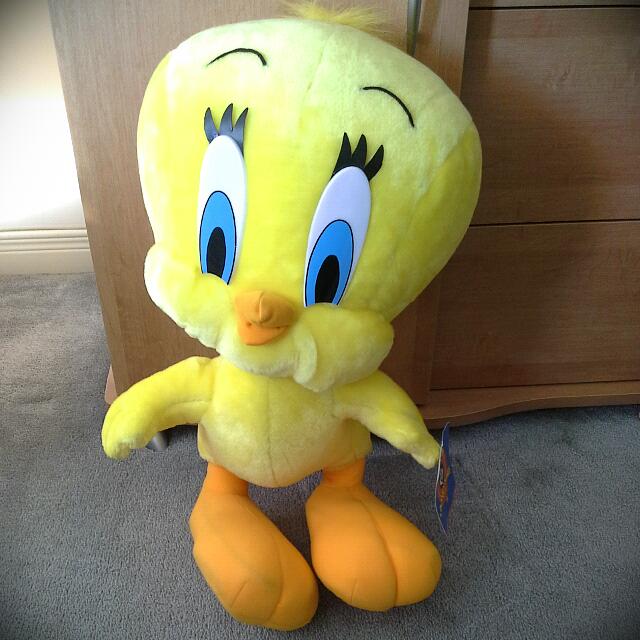 tweety bird stuffed toy