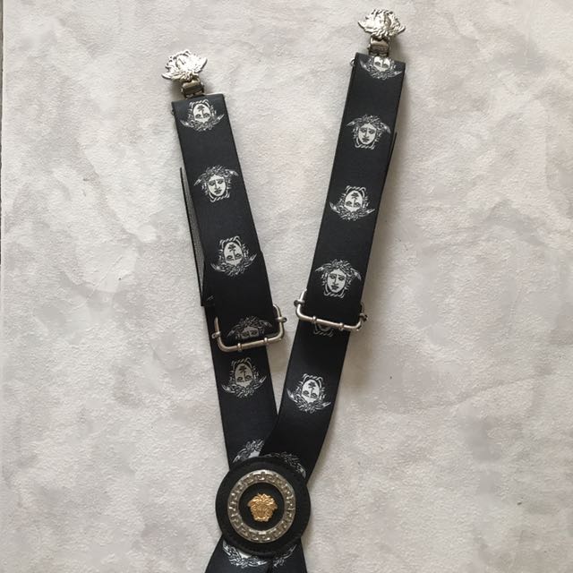 Versace Suspender, Men's Fashion, Tops & Sets, Formal Shirts on Carousell