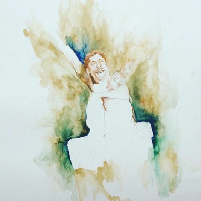 Watercolor pencil Drawing, Hobbies &amp; Toys, Stationery &amp; Craft, Art ...