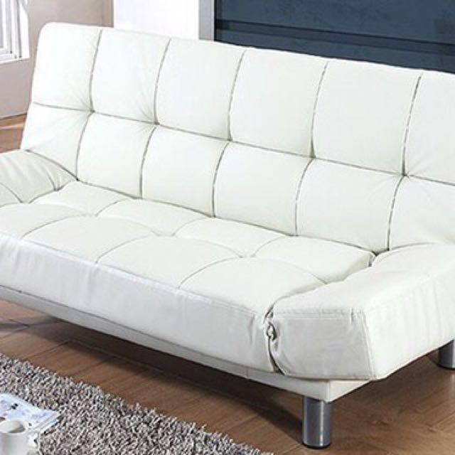 White Sofa Bed Pending