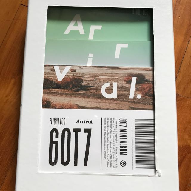 Wts Got7 Flight Log Arrival Ever Version Unsealed Entertainment K Wave On Carousell