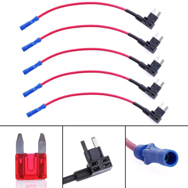 Piggyback, Fuse tap, AddACircuit Fuse Tap With 10A Fuse, Car