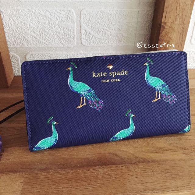 BN Kate Spade Harding Street Peacock Stacy Luxury Bags Wallets