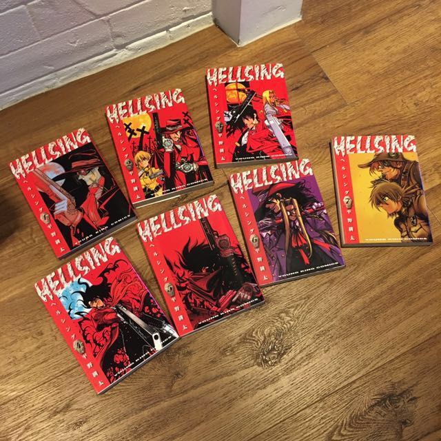 Get Wallpaper Hellsing Manga Japanese Vol 1 To 7 Entertainment J Pop On For Free