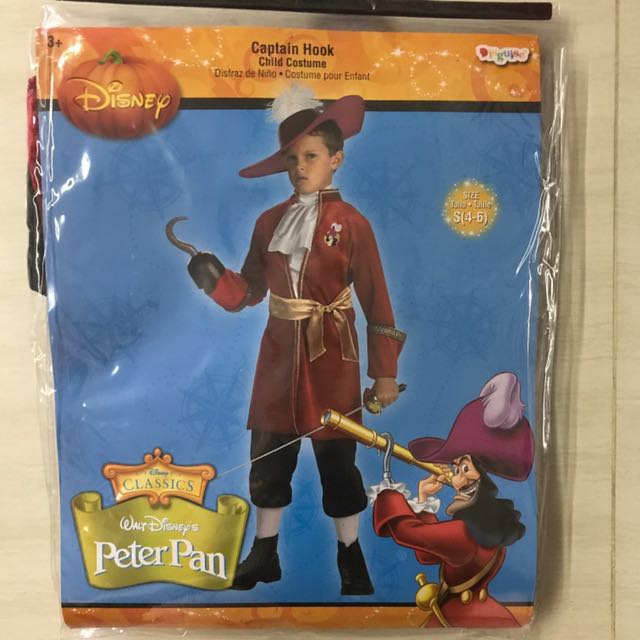 IN STOCK Captain Hook costume Disney original costume Fairytale