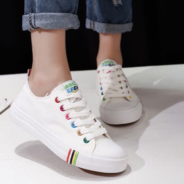 rainbow superga shoes