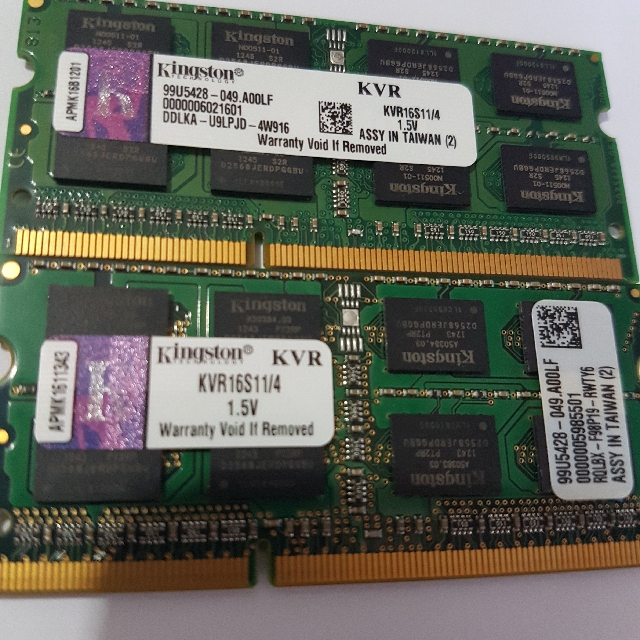 Kingston 4gb Ddr3 1600 Pc3 12800 Laptop Ram Electronics Computer Parts Accessories On Carousell
