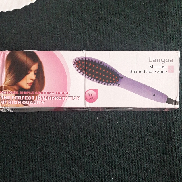 Langoa massage straight hair comb deals