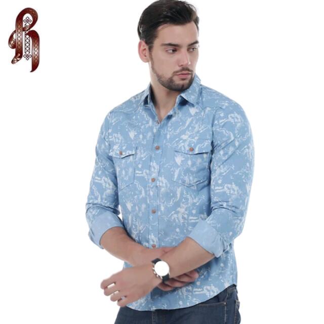 Men Shirt Luxury Brand Male Long Sleeve Shirts Casual Mens Tie