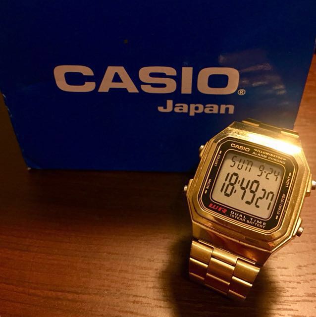 casio vintage watch original