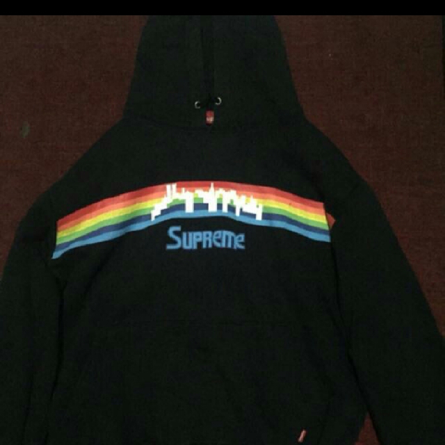 rainbow supreme hoodie