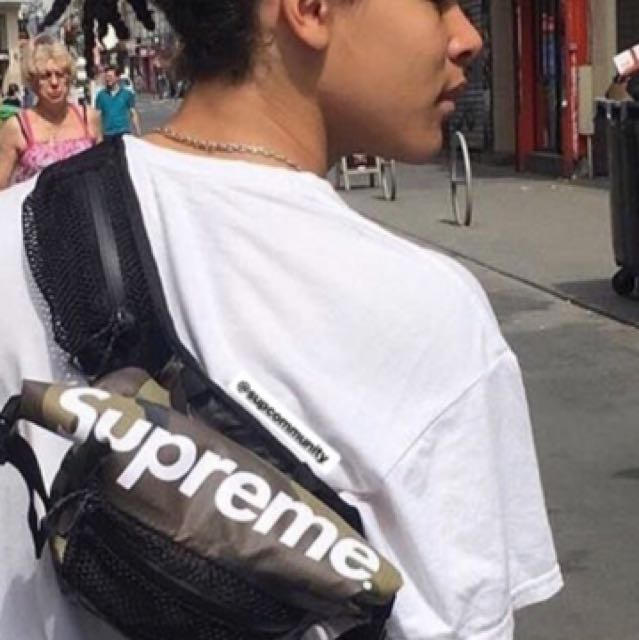 supreme the north face waterproof waist bag