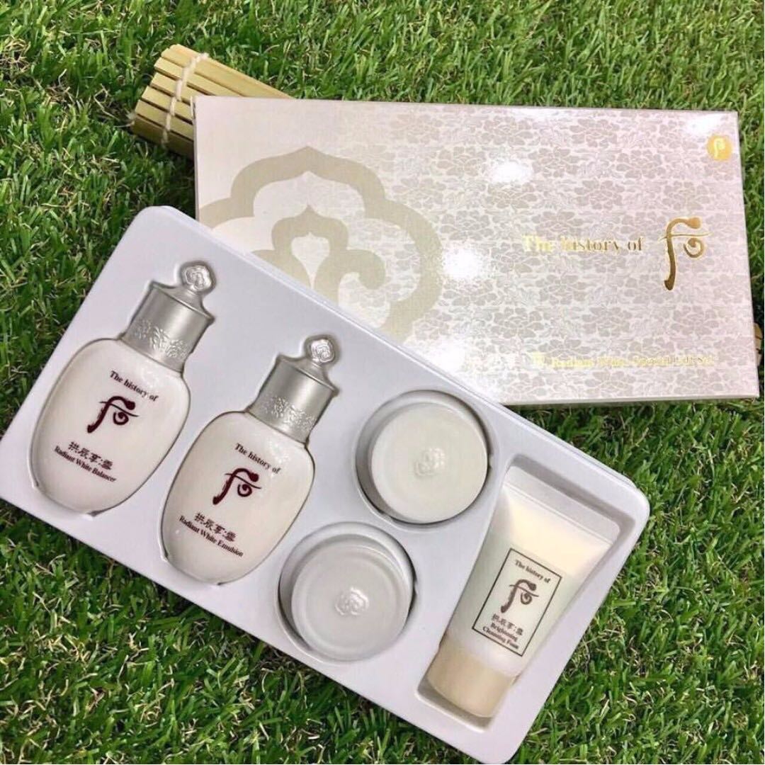 History of whoo whitening set 2025