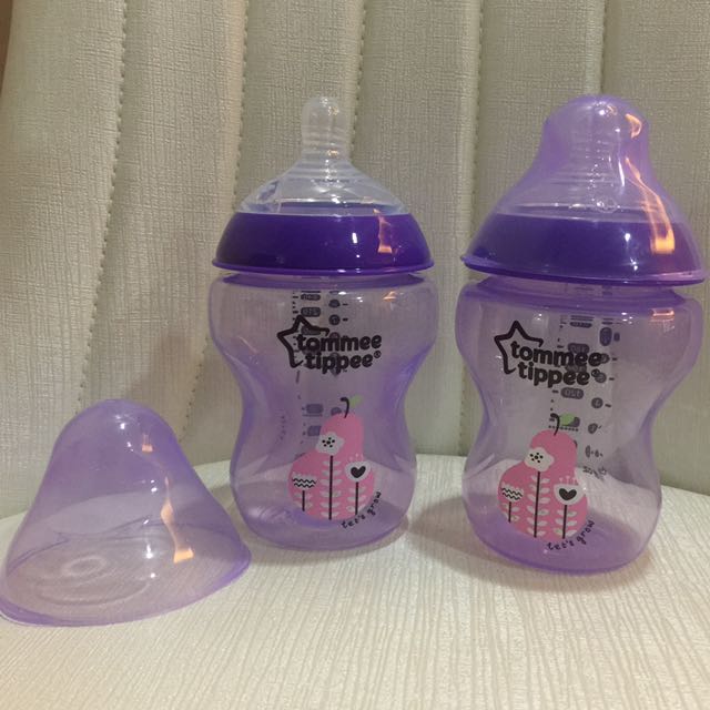 Purple tommee tippee bottles clearance