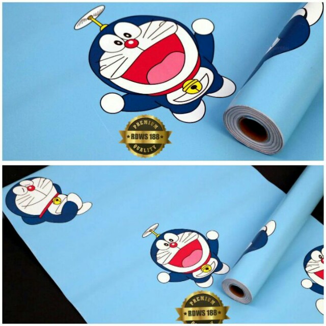 Wow 16 Wallpaper Doraemon  Full Biru  Rona Wallpaper