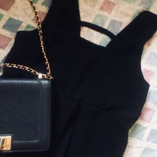 black classy sleeveless