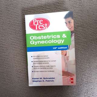 Pretest obstetrics & gynaecology 13th edition