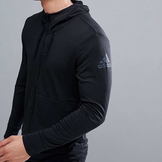 adidas gym jacket mens