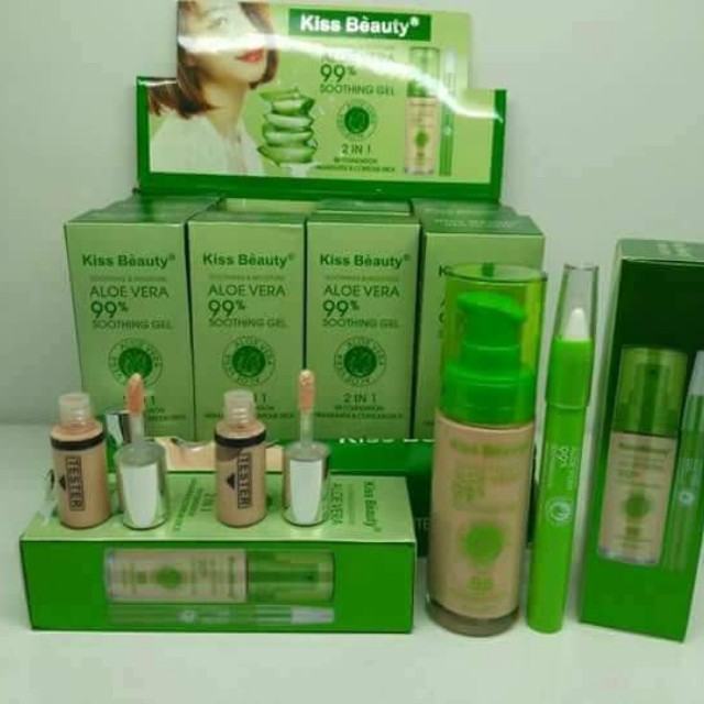 Aloe Vera Foundation 2 In 1 Health Beauty Makeup On Carousell