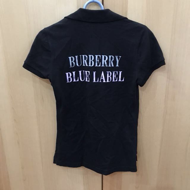 burberry blue label polo shirt