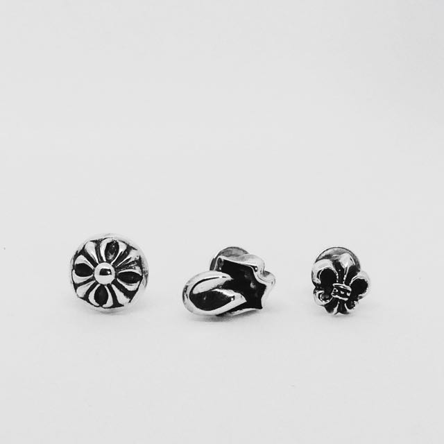 100 Authentic Chrome Hearts Studs For Sale Luxury Accessories
