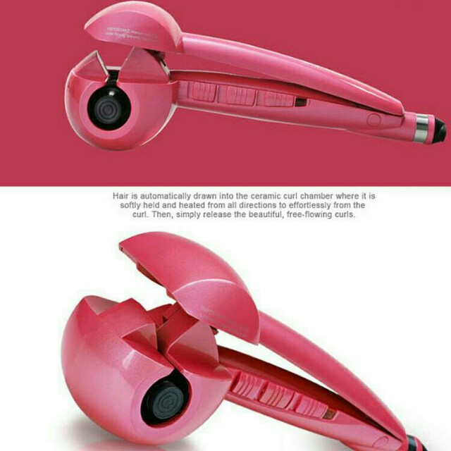 Babyliss Auto Hair Curler Styler Automatic Machine Tool Roller 3heat Setting 170c 190c 210c 110 230voltage 20 40w Power Receive In
