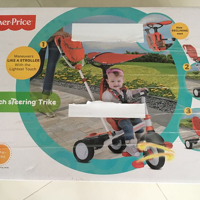 fisher price touch steering trike