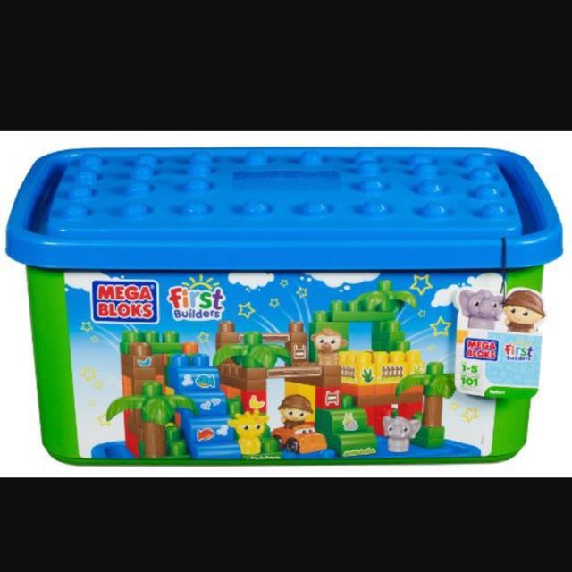 mega bloks safari tub