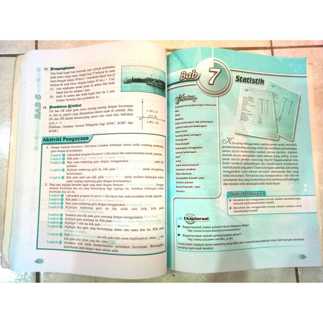 Buku Teks Matematik Tambahan Tingkatan 4 Textbooks On Carousell