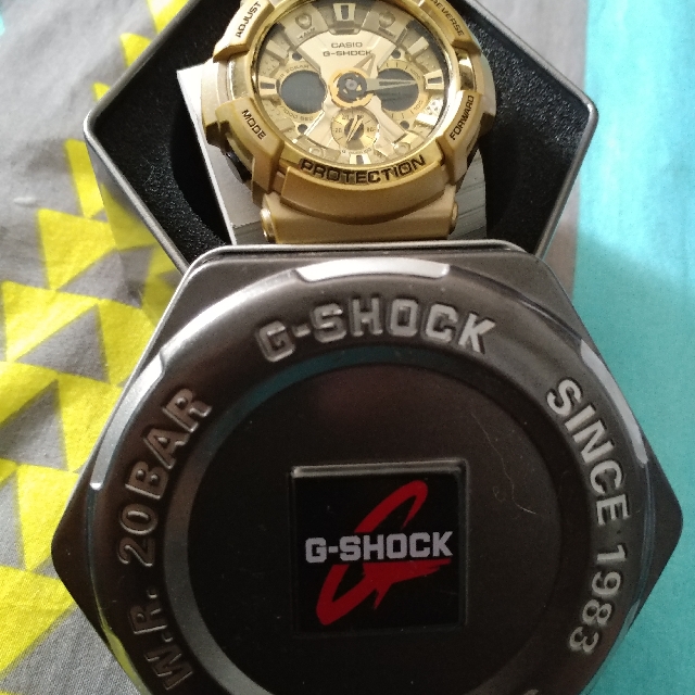 casio g shock black gold edition. GA 200GD