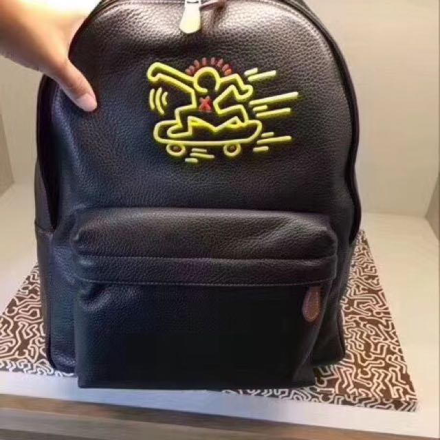 keith haring coach backpack