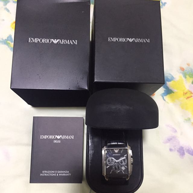 Emporio Armani Limited Edition Watch, Luxury, Watches on Carousell