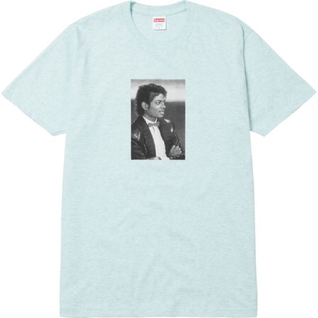 baby blue supreme shirt