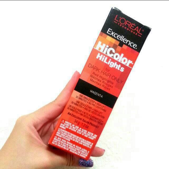 Magenta Loreal Hicolor Highlights Health Beauty Hair Care On