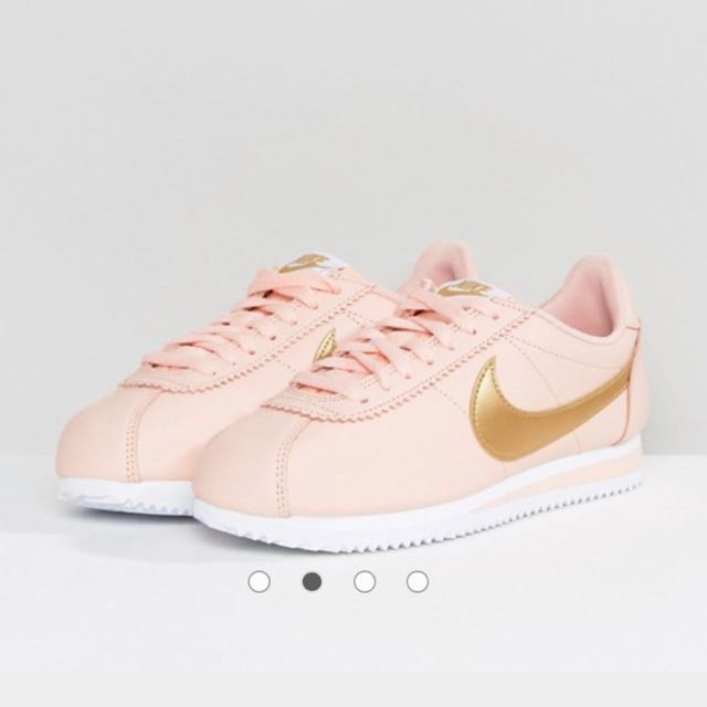 Nike gold pack cortez trainers 2025