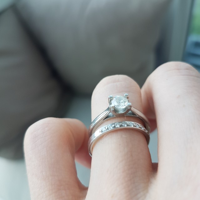 Wedding solitaire best sale