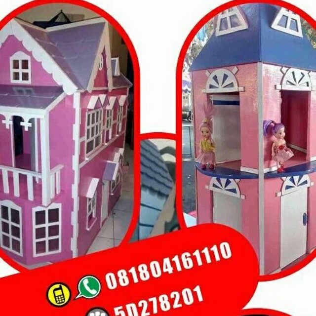 Rumah Barbie Dr Kayu Bayi Anak Mainan Baby Walker Di Carousell