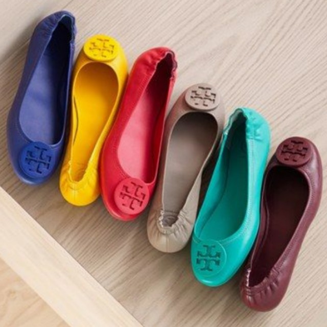 tory burch minnie flats sale
